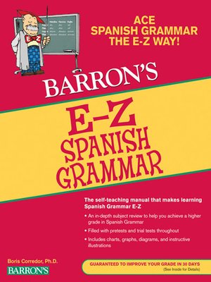 E-Z Spanish Grammar - ebook